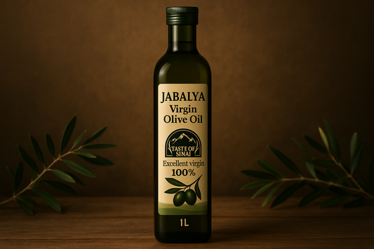 JABALYA 1L olive oil bottle with exact design applied